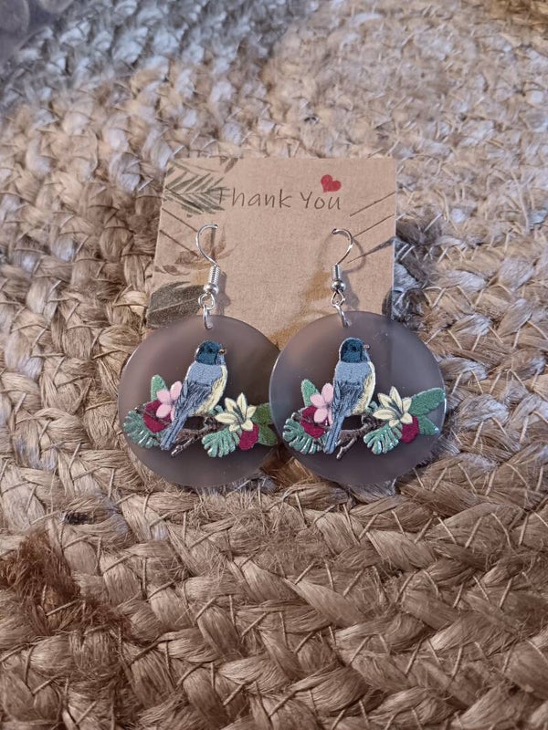 BIRD EARRINGS
