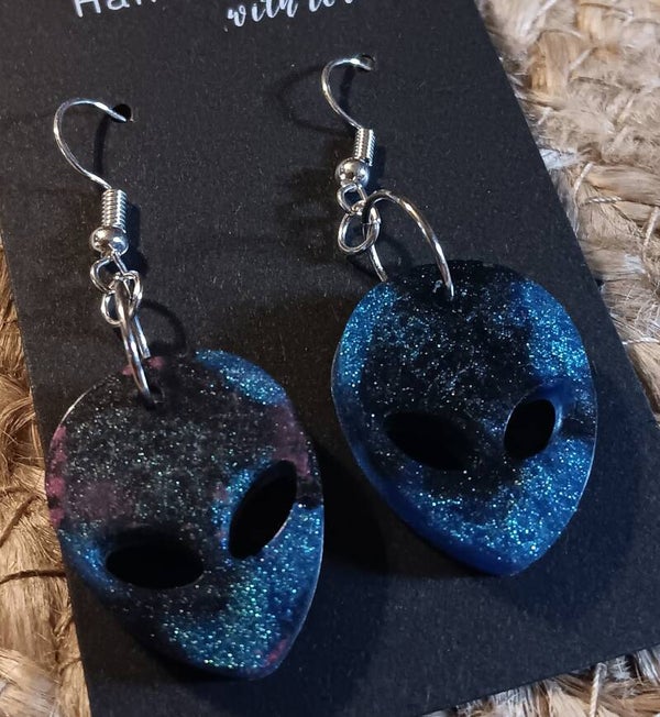 Alien Earrings