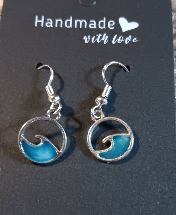 Ocean Wave Earrings