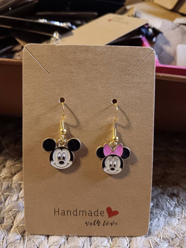 Mickey And Minnie Earrings