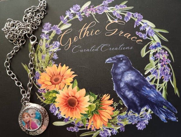 Elsa and Anna Necklace