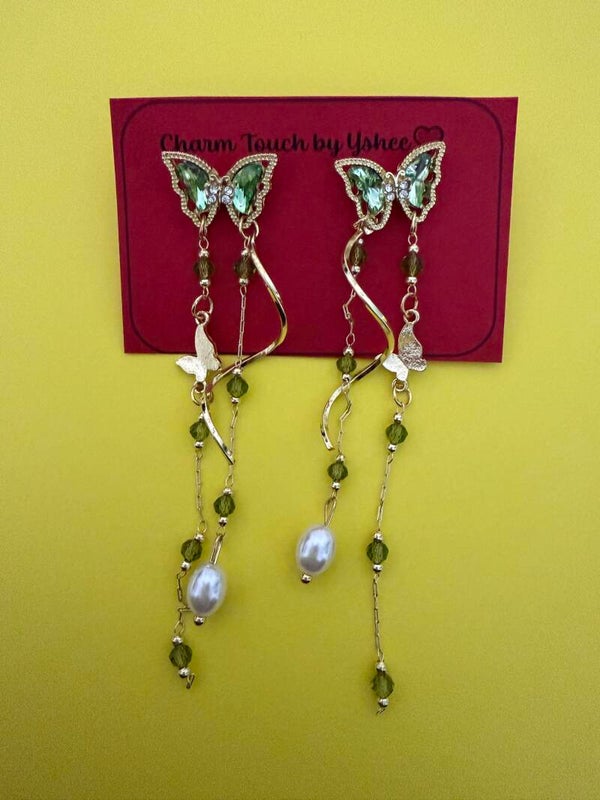 Fancy Green Butterfly