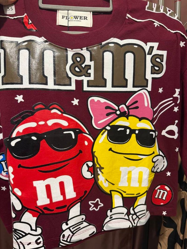 M&M Crop Top ( Oversized)