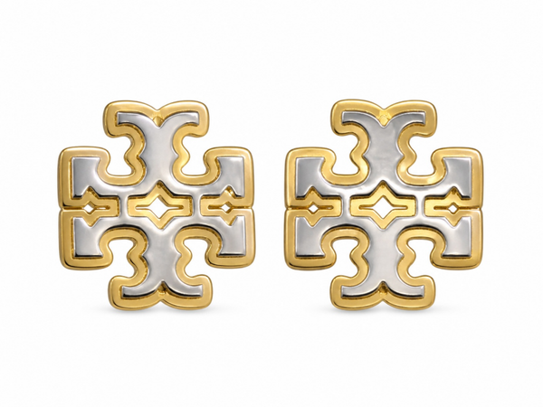 Tory Burch‑style studs