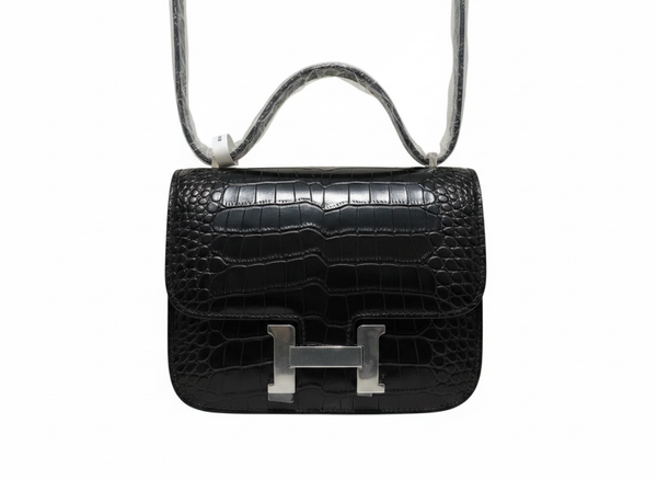 Constance H‑Clasp Croc Bag