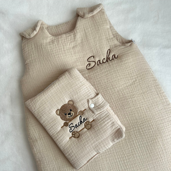 Gigoteuse en gaze de coton