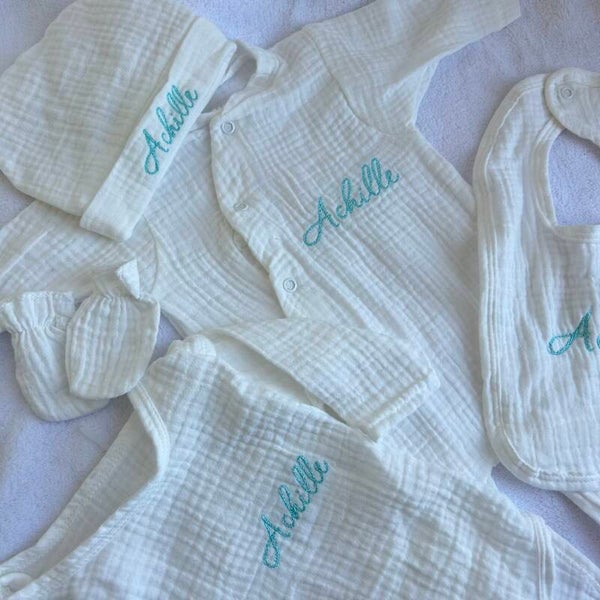 Ensemble pyjama gaze de coton