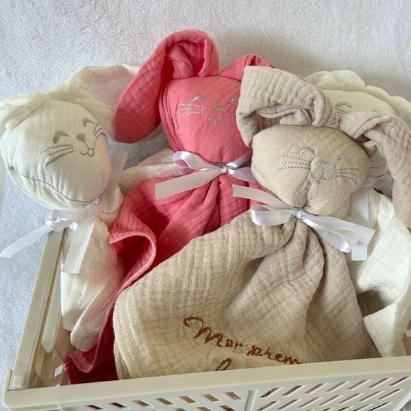 Doudou gaze de coton