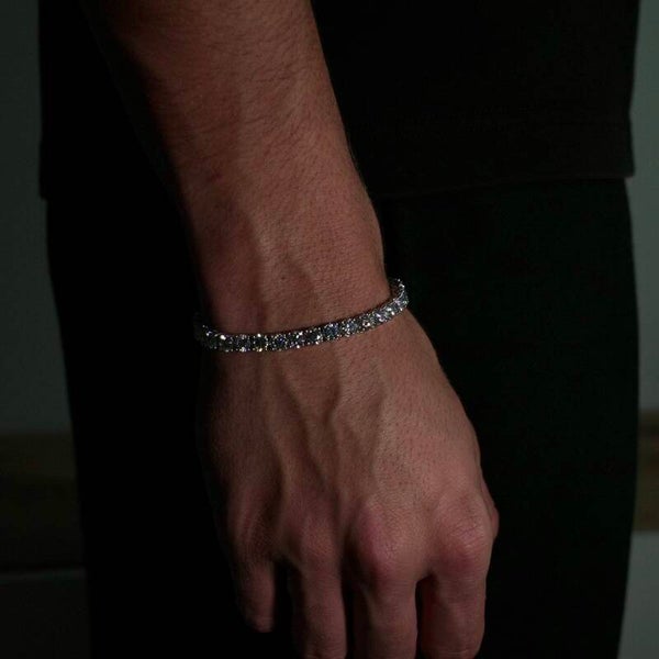 Tennis Bracelet en Moissanite 5mm