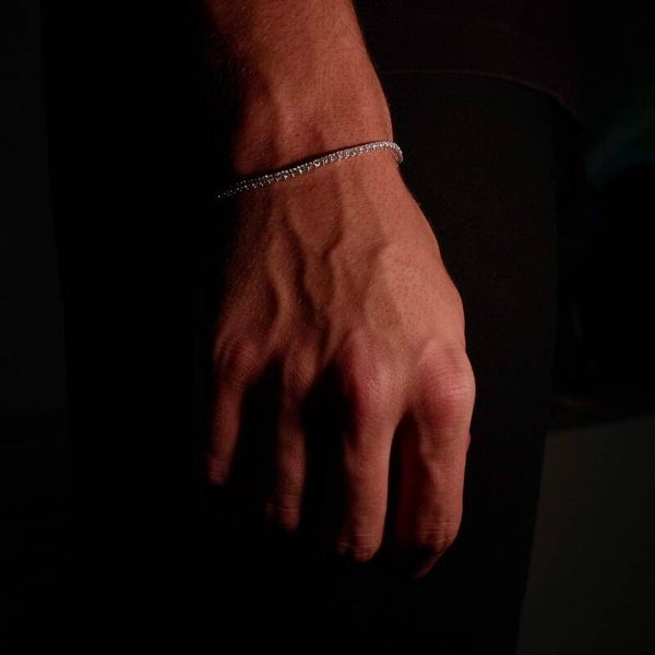 Tennis Bracelet en Moissanite 2mm