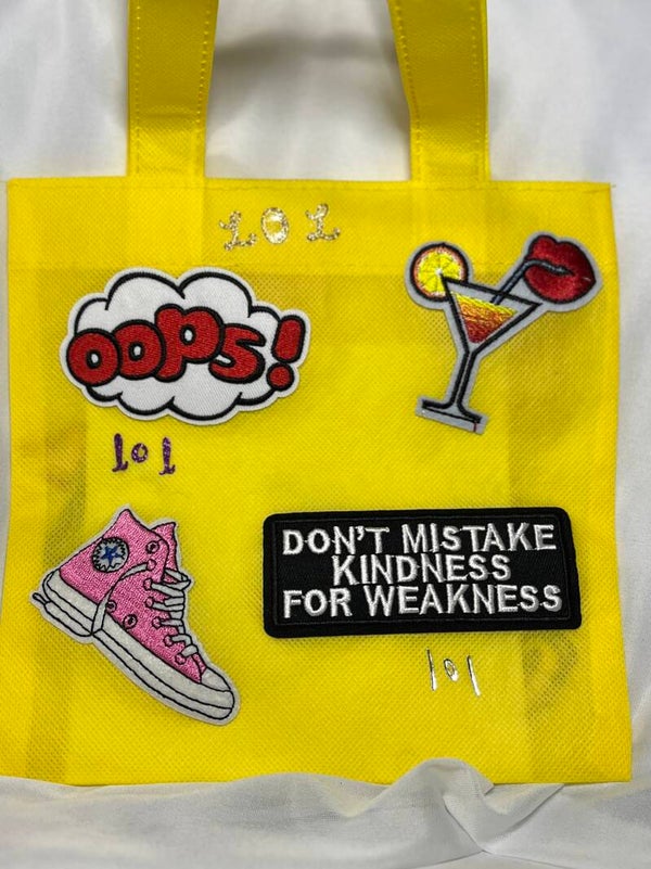SM CITY VIBE BAG. "YOUR MISTAKES"