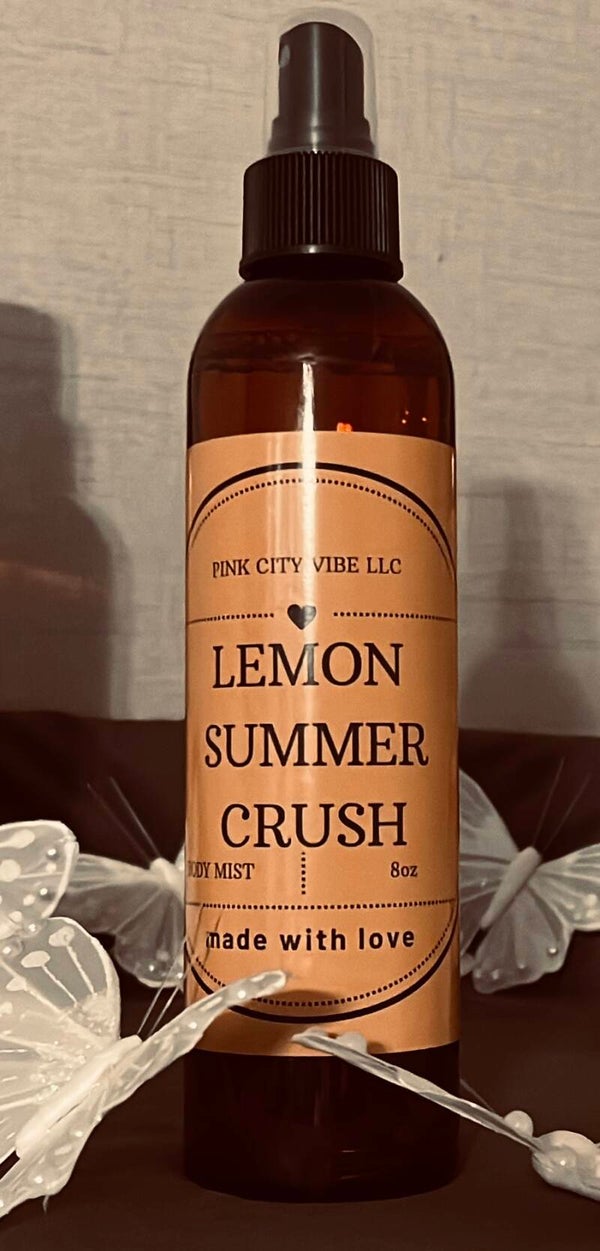 8oz LEMON SUMMER CRUSH, Body Mist.