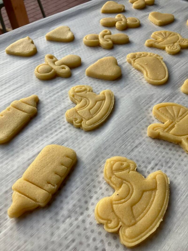 👶 Babyshower koekjespakket – zelf versieren (GEEN WORKSHOP)