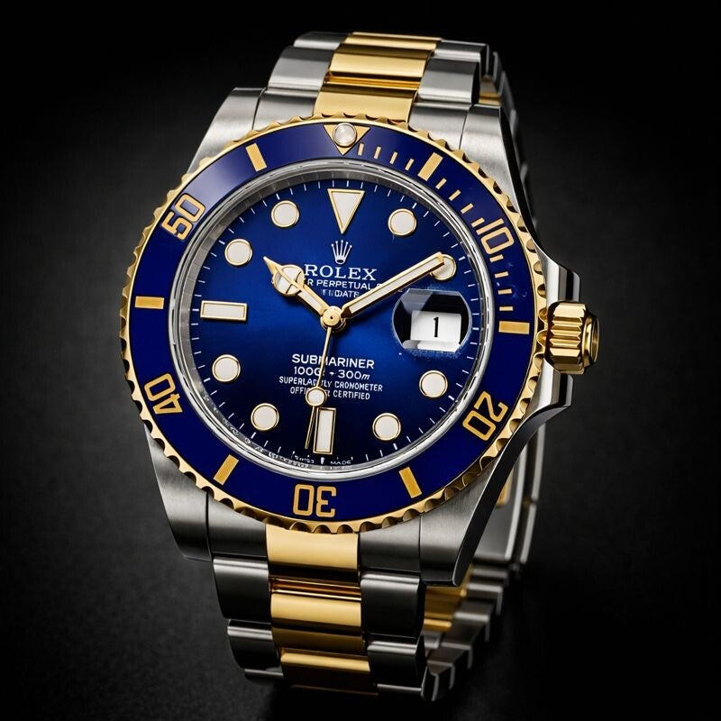❤Rolex Submariner Date 41 Stahl/Gold - Blau - Full Set 02/2024