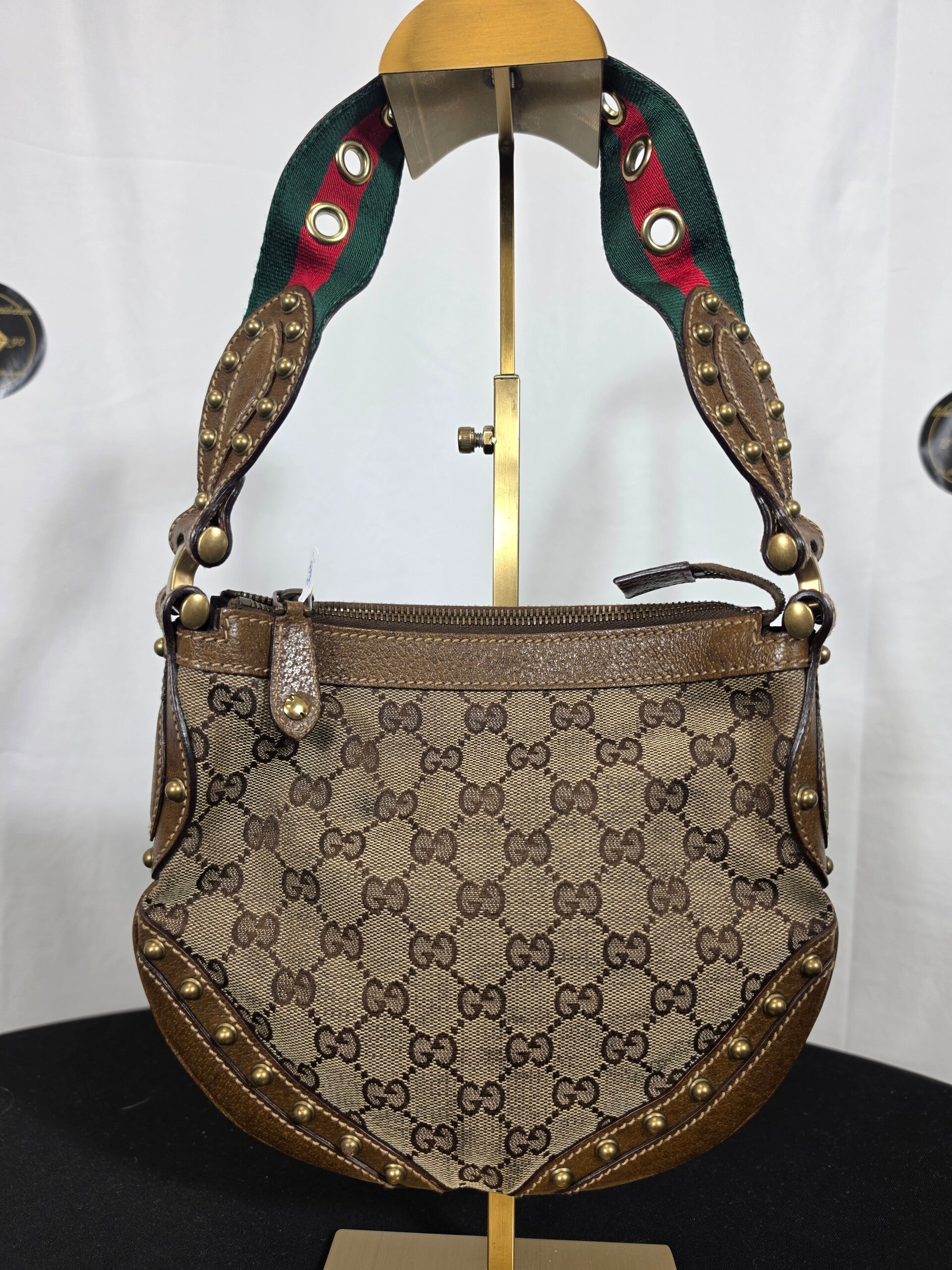 Gucci Pelham GG Canvas Schultertasche