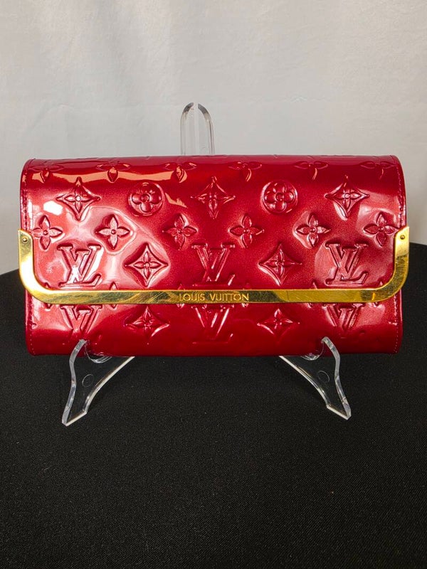 Louis Vuitton Rossmore Clutch Monogram Vernis – Rot