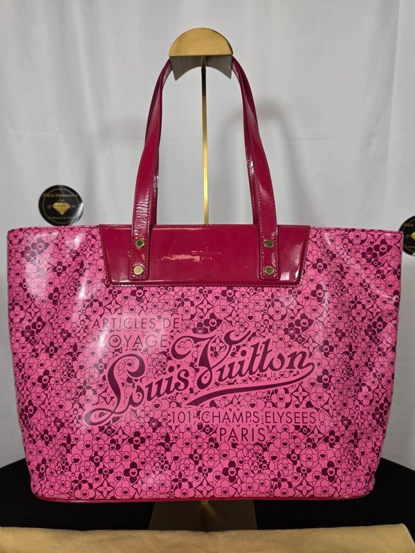 Louis Vuitton x Takashi Murakami Cosmic Blossom MM – Limited Edition – Pink