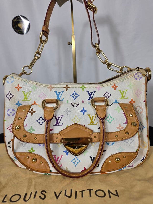 Louis Vuitton Rita Monogram Multicolore – Weiß – Takashi Murakami