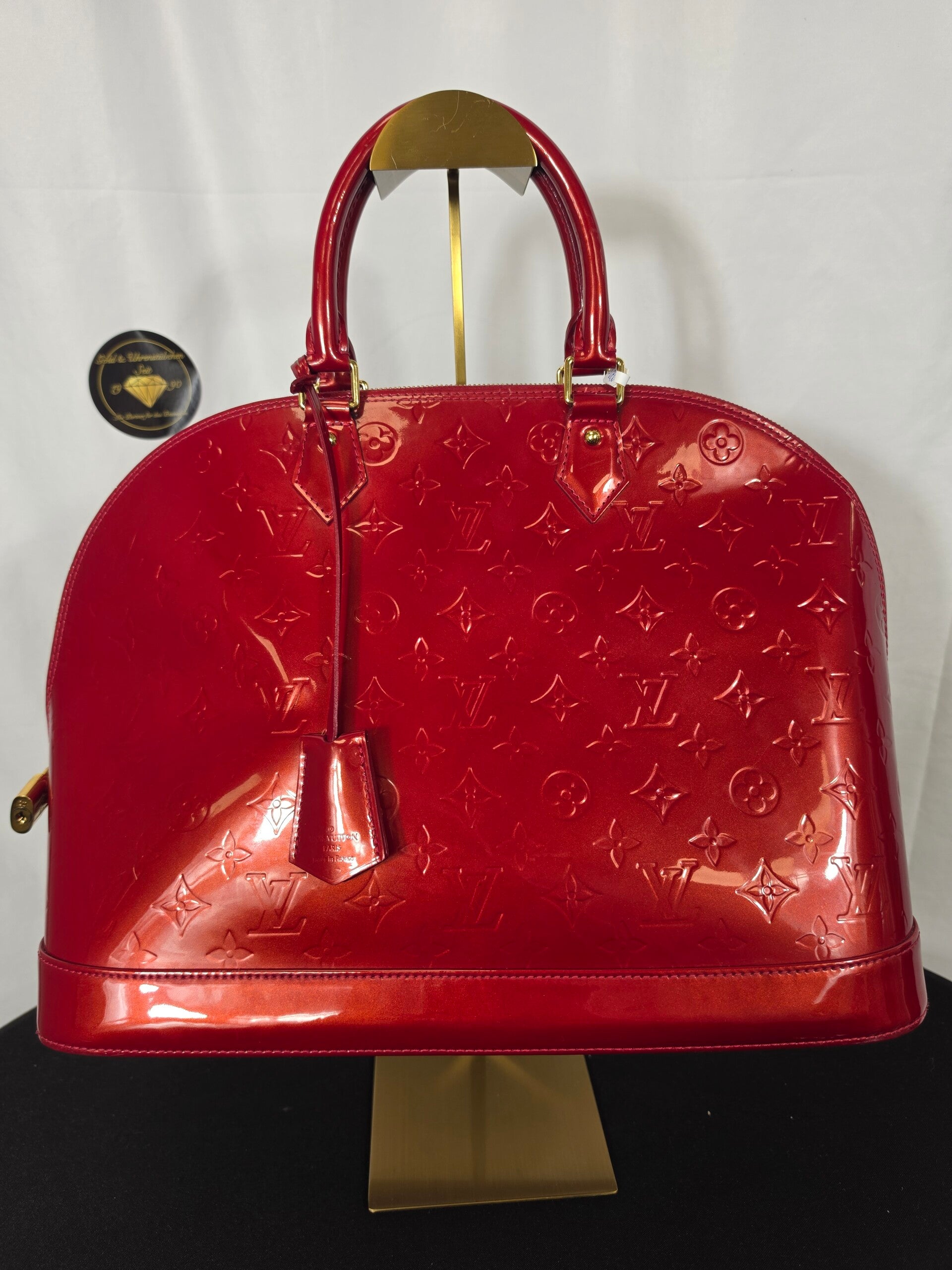 Louis Vuitton Alma GM Monogram Vernis – Pomme d’Amour