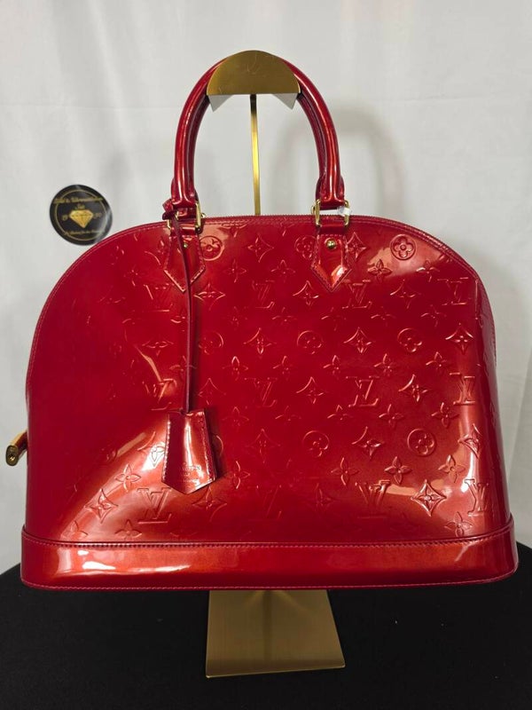 Louis Vuitton Alma GM Monogram Vernis – Pomme d’Amour