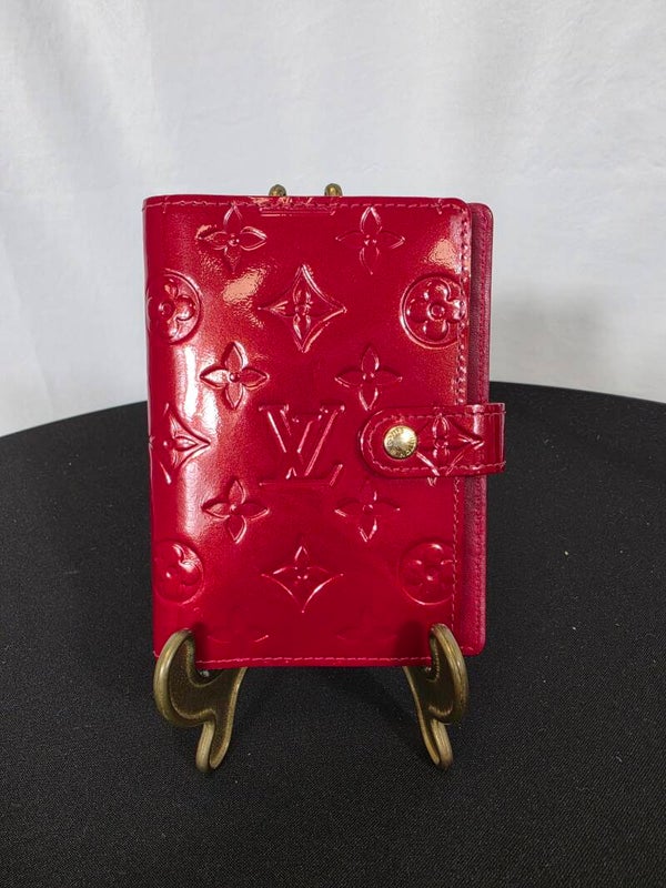 Louis Vuitton Agenda PM Monogram Vernis Rot – Sammlerzustand
