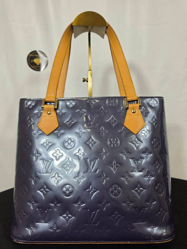 Louis Vuitton Houston Monogram Vernis Indigo – Vintage Handtasche