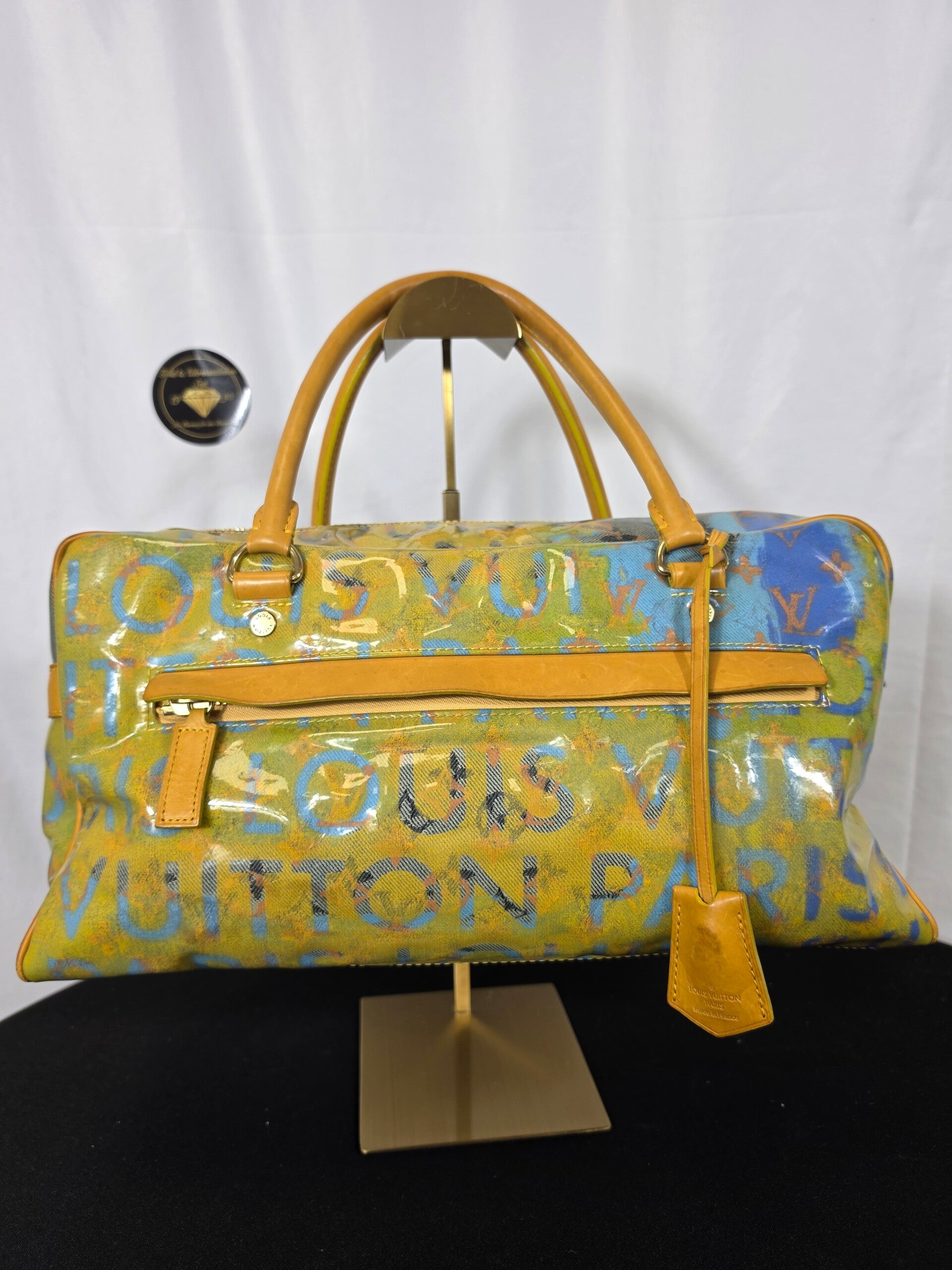 Louis Vuitton x Richard Prince Monogram Pulp Weekender PM – Limited Edition 2008