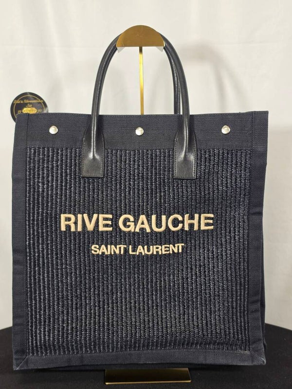 Saint Laurent Rive Gauche Tote – Schwarz
