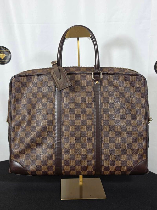 Louis Vuitton Porte-Documents Voyage (PDV) Damier Ebene – Vintage 2002
