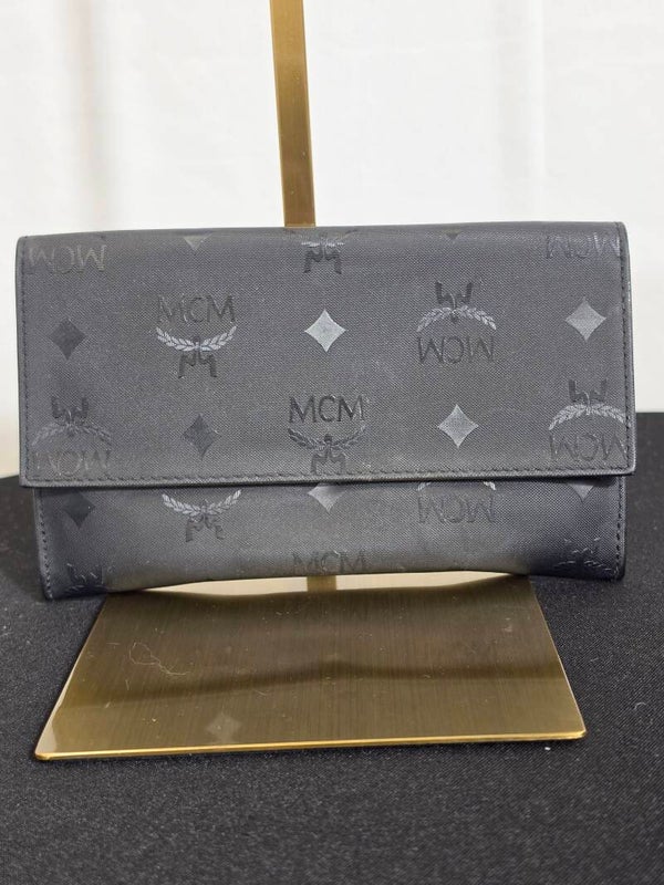 MCM Vintage Long Wallet – Michael-Cromer-Ära – Schwarz – 8/10