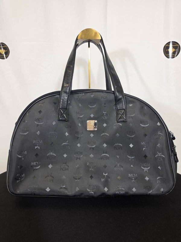 MCM Vintage GOLF Reisetasche / Golfbag – Schwarz – Monogramm – 8/10