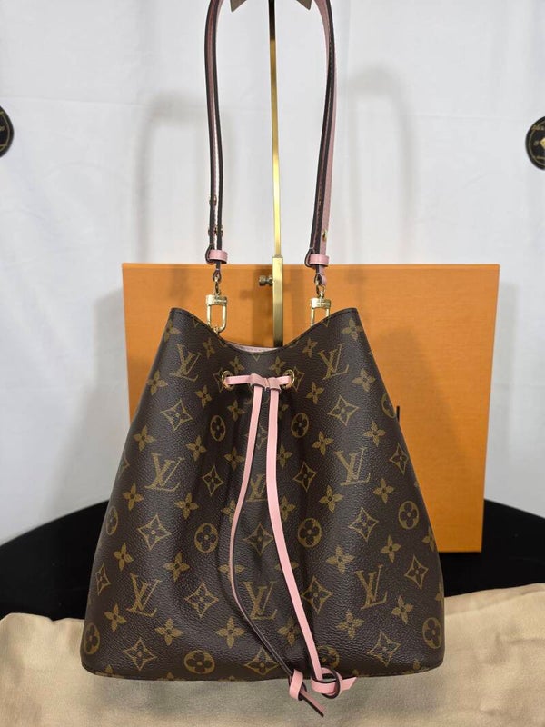 Louis Vuitton NéoNoé MM Monogram – Rose Poudré – Full Set – 10/10 ungetragen