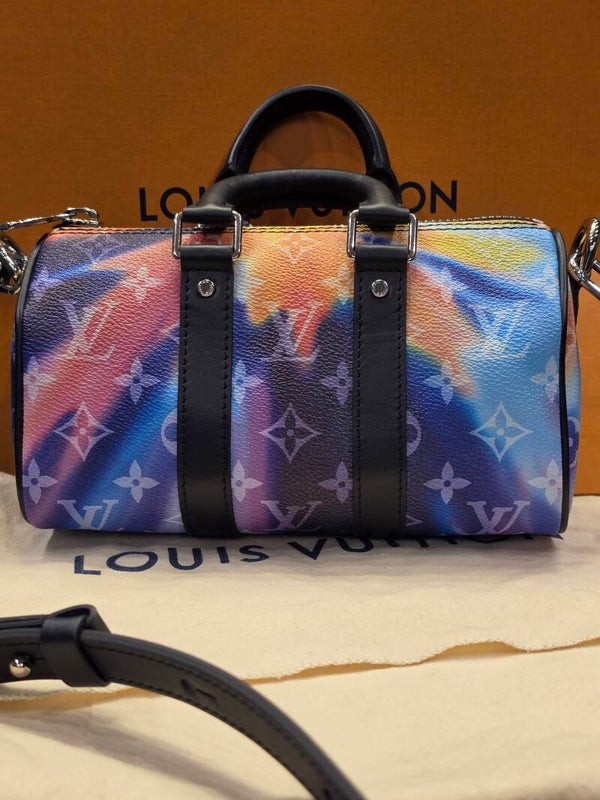 Louis Vuitton Keepall XS Sunset Monogram Multicolor M80953 – Virgil Abloh – 2021 – Full Set – 10/10