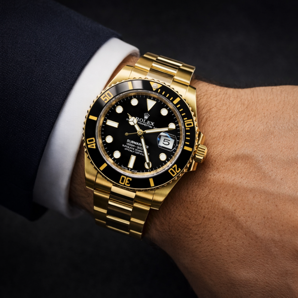 ❤Rolex Submariner Date 18 Karat Gelbgold 126618LN Full Set