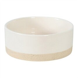 ZOLUX OLARIA VOERBAK KERAMIEK BEIGE 17 CM 1 LTR