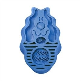 KONG ZOOMGROOM BOYSENBERRY BLAUW 12X7,5X4 CM