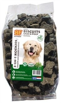 BF PETFOOD 3 IN 1 HONDENMINERALENKOEKJES KRUIDEN 500 GR