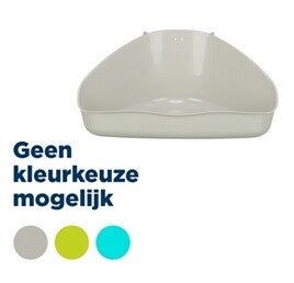 TRIXIE HOEKTOILET KNAAGDIEREN ASSORTI 36X21X30 CM