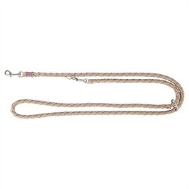 TRIXIE HONDENRIEM CAVO VERSTELBAAR BLUSH / ZAND 200X1,8 CM