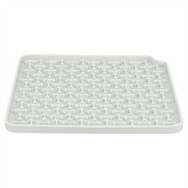 TRIXIE LICK'N'SNACK MAT SILICONEN LICHTGRIJS 20X20 CM