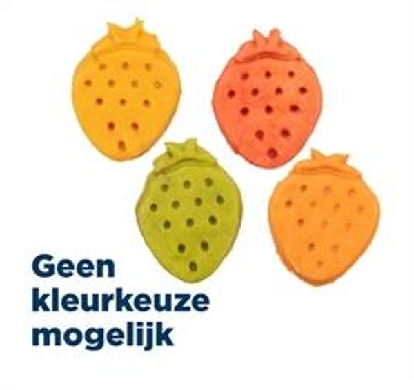 TRIXIE AARDBEI MET KIPPENBORST ASSORTI 25 GR