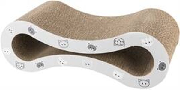 TRIXIE KRABGOLF MIMI KARTON MET CATNIP WIJNROOD 48X22X16 CM