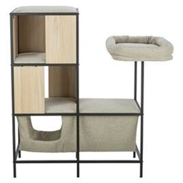 TRIXIE KRABPAAL CITYSTYLE MET METALEN FRAME CREME 95X62X100 CM