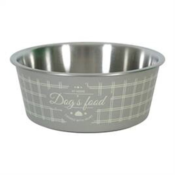 ZOLUX FOOD VOERBAK HOND TAUPE 15 CM 750 ML