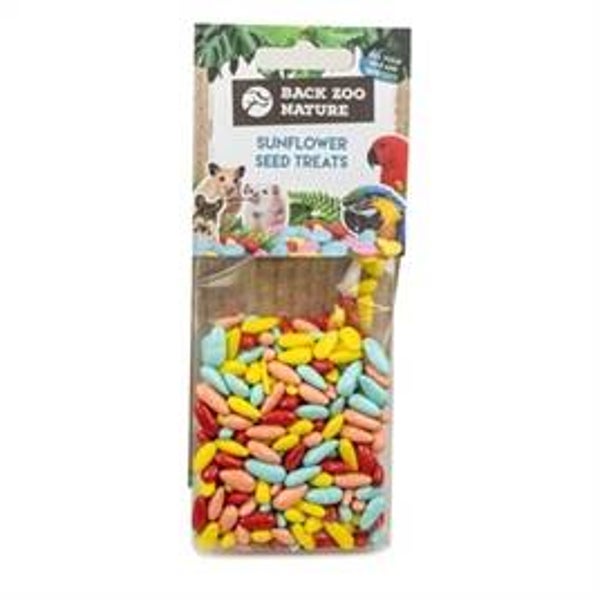 BACK ZOO NATURE PARROT SUNFLOWER SEED TREATS 100 GR