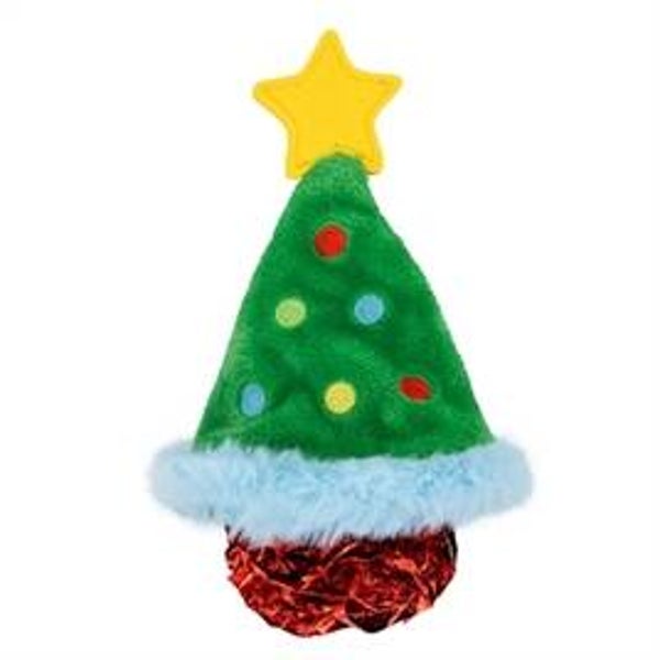 KONG HOLIDAY CRACKLES KERSTBOOM GROEN 18X9,5X7,5 CM
