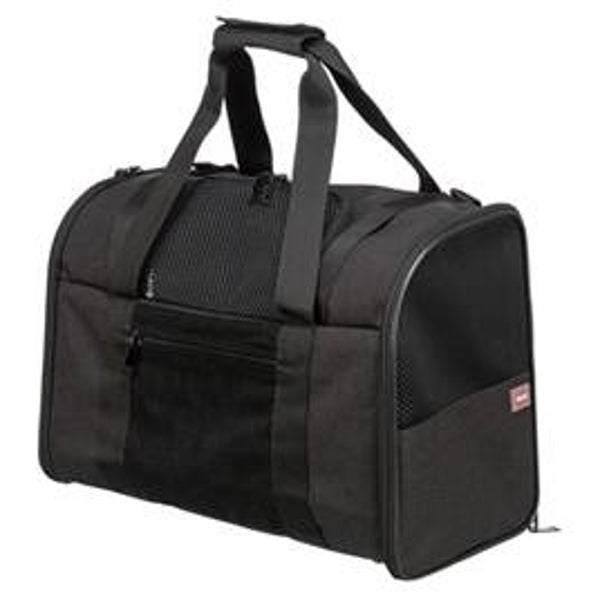TRIXIE RUGZAK CONNOR TOT 8 KG ZWART 42X21X29 CM