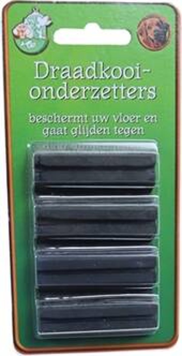 DRAADKOOI ONDERZETTERS 4 ST
