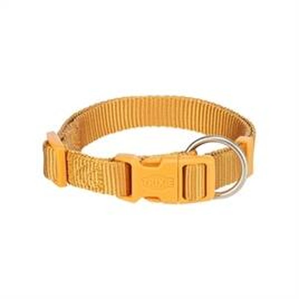 TRIXIE HALSBAND HOND PREMIUM CURRY GEEL 30-45X1,5 CM