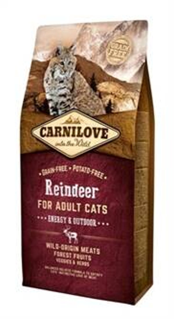 CARNILOVE REINDEER ENERGY / OUTDOOR 6 KG